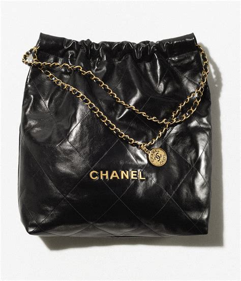 chanel so black 22|2022 Chanel 22 bag.